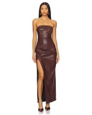 Line & Dot Maxikleid Keiko - Mehrfarbig