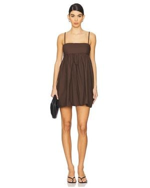 Mikoh Swimwear Minivestido Giulia En Color Marrón Talla En