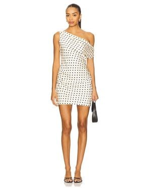 Lioness Sweetheart Mini Dress - White