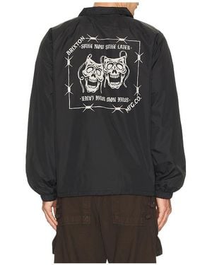 Brixton Watchman Lightweight Coaches Jacket - Black
