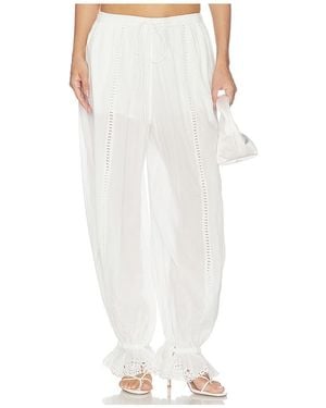 Camila Coelho Carlina Pant - White