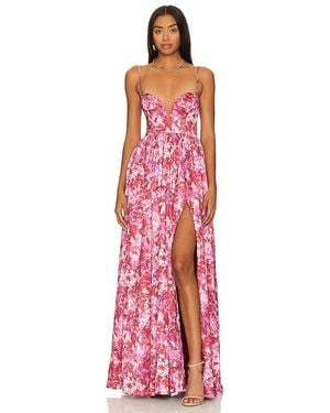 Lovers + Friends Mallory Gown - Red