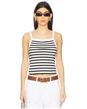 La Ligne Striped Cropped Tank - Multicolor