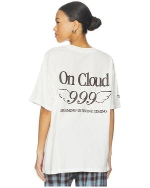The Mayfair Group On Cloud Nine Oversized Tee - White