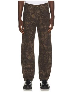 Levi's 568 Loose Straight Double Knee Trousers - Black