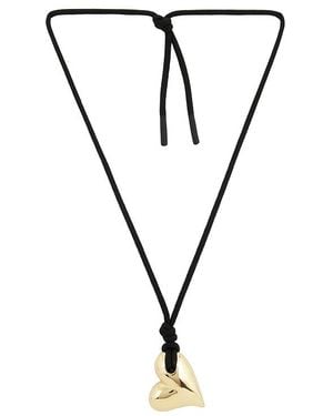Jenny Bird Halskette Mit Anhänger Heart - Schwarz