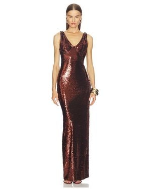 Michael Costello Kleid Calabria - Mehrfarbig