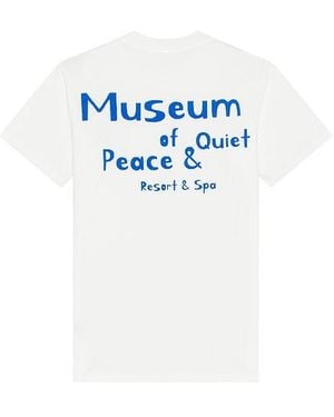 Museum of Peace & Quiet Mopq Resort Tee - Blue