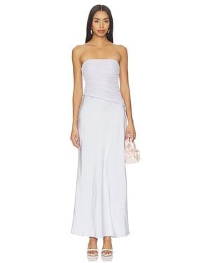 Significant Other Nellie Strapless Dress - White