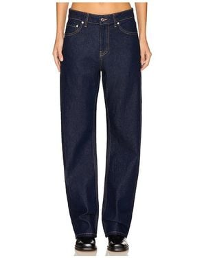 EB DENIM Alida Loose Bowed Jeans - Blue
