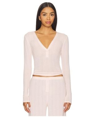 Negative Underwear Whipped Henley - White