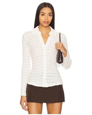 Sanctuary Top ロングスリーブトップ - ホワイト