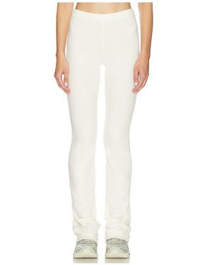 Skims Lounge Fleece Pant - White
