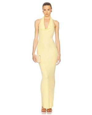 Helsa Aaliyah Maxi Knit Dress - White