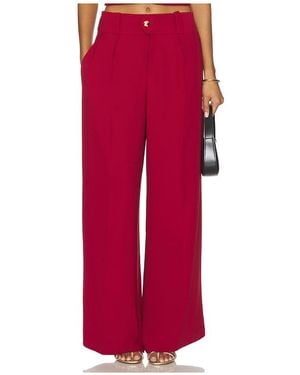 Amanda Uprichard Noho Pants - Red