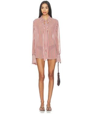 Bananhot Bowie Shirt Dress - Pink