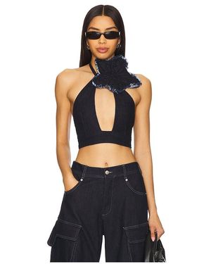 MOTHER OF ALL Jeans-Oberteil Nuri - Blau