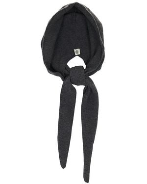 THE GARMENT Pañuelo Como Hood En Color Charcoal Talla - Negro