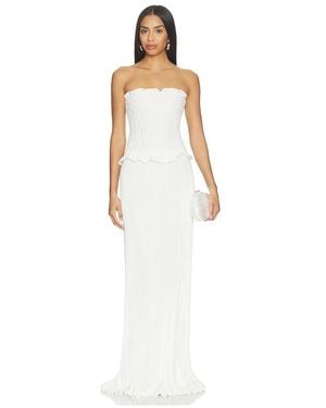 L'idée Maya Gown - White