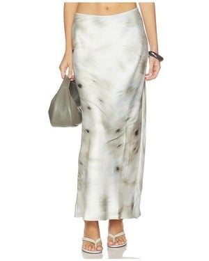 Samsøe & Samsøe Falda Larga Saagneta En ,Sage Talla (También En Xxs, Xs, S) - Blanco