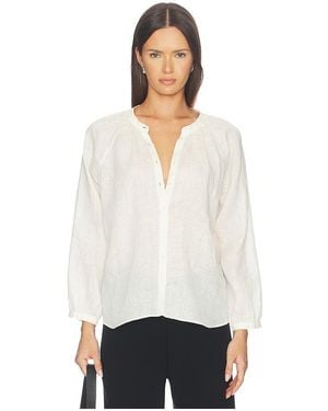 Citizens of Humanity Paro Linen Blouse - White