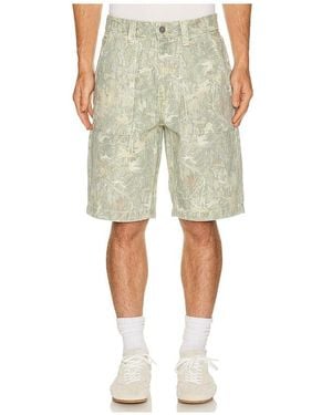 Guess Canvas Utility Carpenter Short - Natural