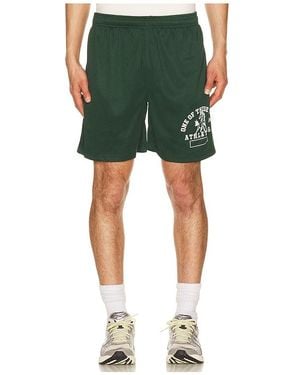 One Of These Days Shorts Mustang - Grün