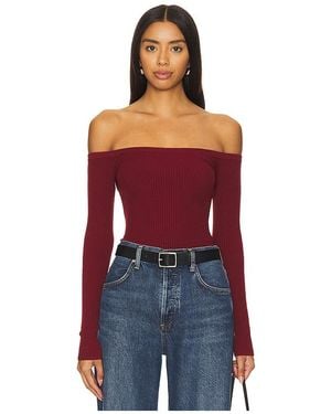 House of Harlow 1960 Colette ボディスーツ - レッド