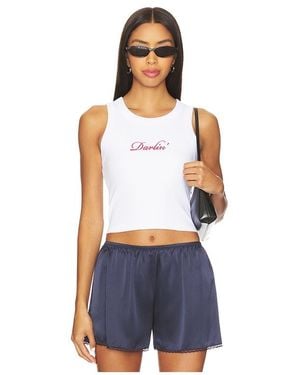 Darling Signature Tank Top - Blue
