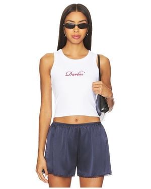 Darling Signature Tank Top - Blue