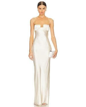 Bevza Square Bra Dress - White