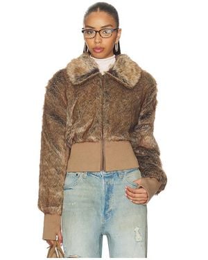 Unreal Fur Event Horizon Jacket - Natural