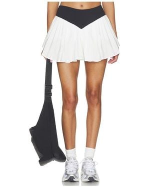 Nubyen Ba?Os Tennis Pleated Skort - Multicolour