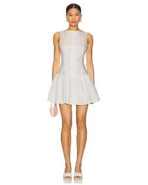 MORE TO COME Kingsley Mini Dress - White