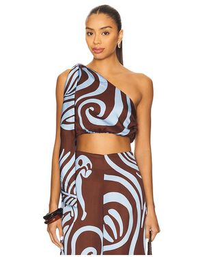 Eugenia Fernandez Dara Top - Brown