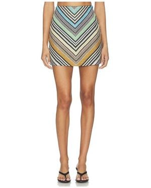 Missoni Mini Skirt - Blue