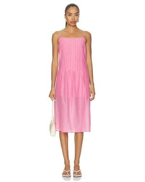 Pistola Vitoria Sheath Midi Dress - Pink