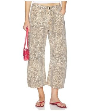 Lioness Horseshoe Cropped Jeans - Natural