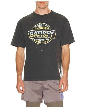 Satisfy Shirt Mothtech - Schwarz