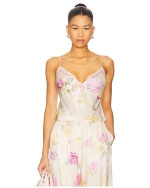 LoveShackFancy Emeraine Top - White
