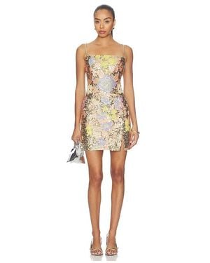 Nadine Merabi Leila Floral Dress - Natural