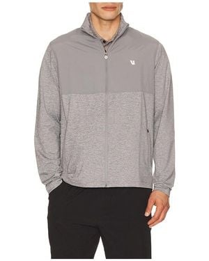 Vuori Sunday Element Track Jacket - Gray