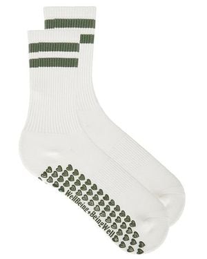 WellBeing + BeingWell Socken Striped Tube - Weiß