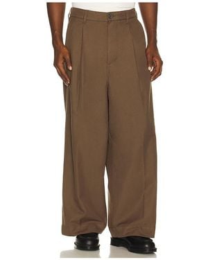 Obey Na パンツ - ブラウン