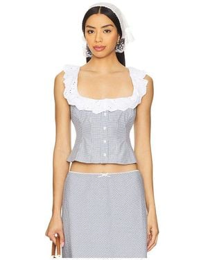 GUIZIO Oberteil Gingham - Mehrfarbig