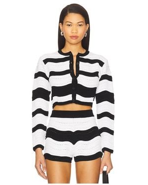 MSGM Knit Cardigan - White