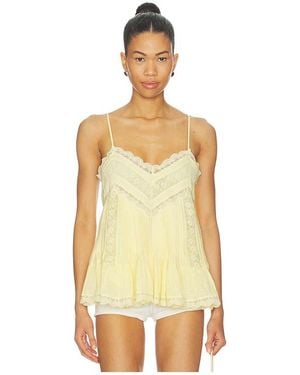Rococo Sand Oberteil Top - Gelb