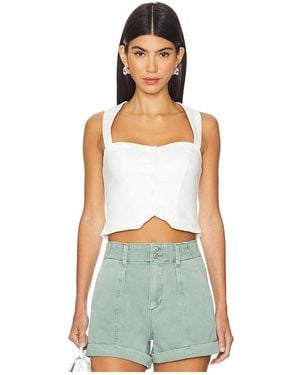 ALL THE WAYS Pia Top - White