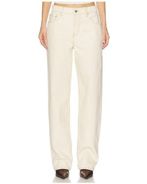 GRLFRND Bella Low Rise Boyfriend Jeans En Talla (También En 24, 25, 26, 27, 28, 29, 30, 31, 32) - Blanco