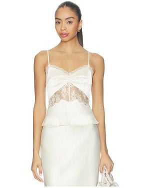 MORE TO COME Bethanie Cami Top - White